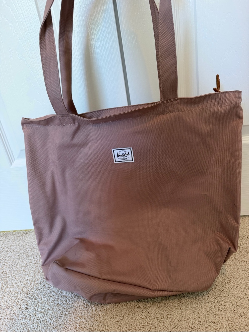 Herschel Supply Company dusty rose Canvas Tote Bag